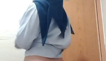 WIDYA Hijab Mahasiswi DOyan Bogel